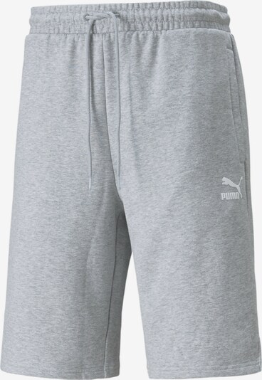 PUMA Workout Pants in Light grey / White, Item view