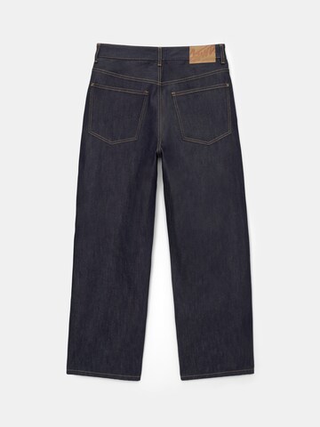 Pull&Bear Loosefit Jeans in Blau