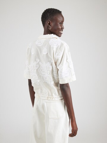 VILA ROUGE EDIT Blouse 'ROUZOE' in White