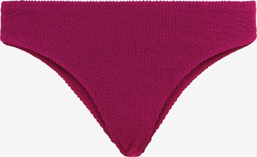 LSCN by LASCANA Dół bikini w kolorze fioletowy: przód