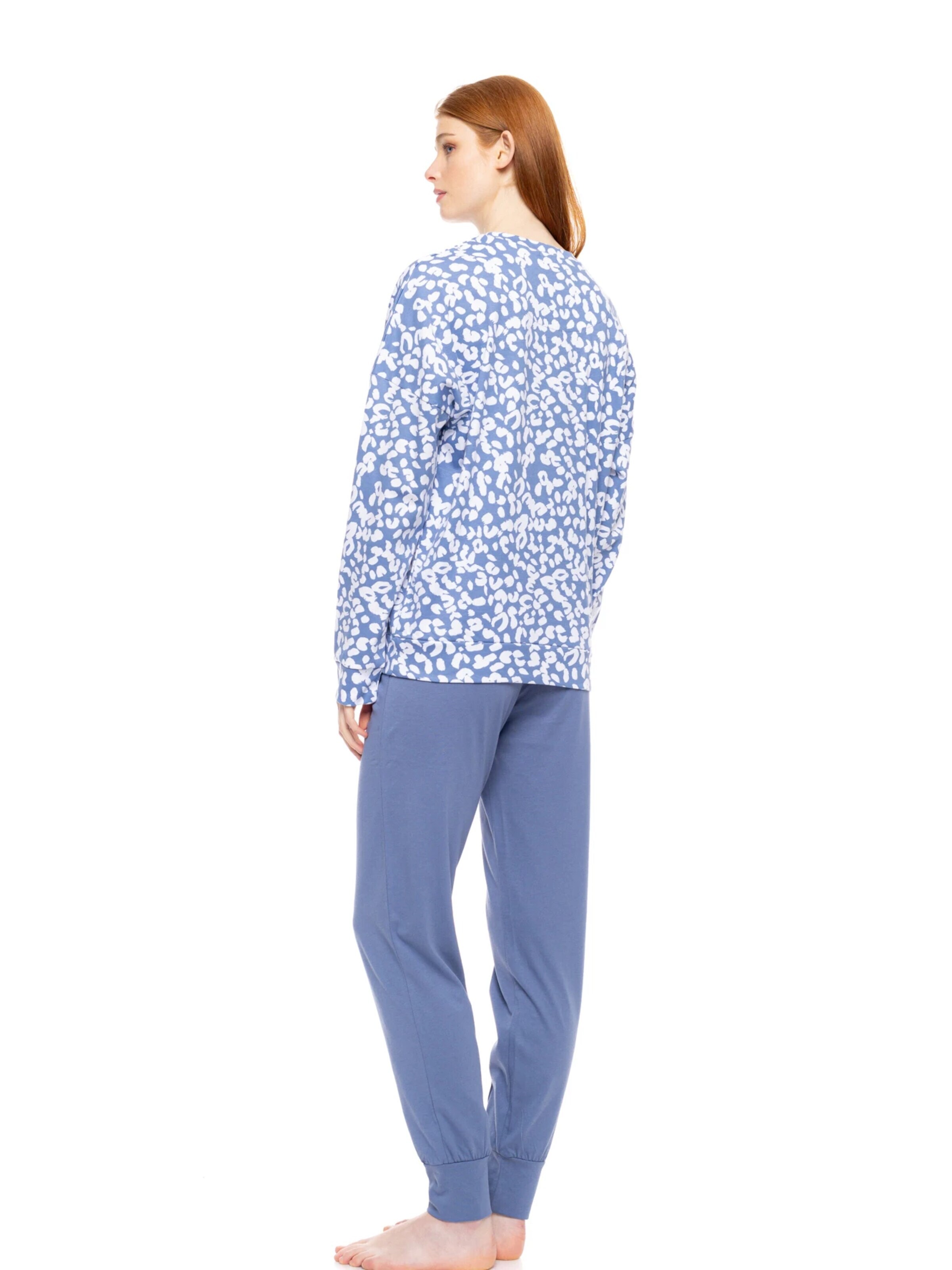 Pink Label - Pijama en azul