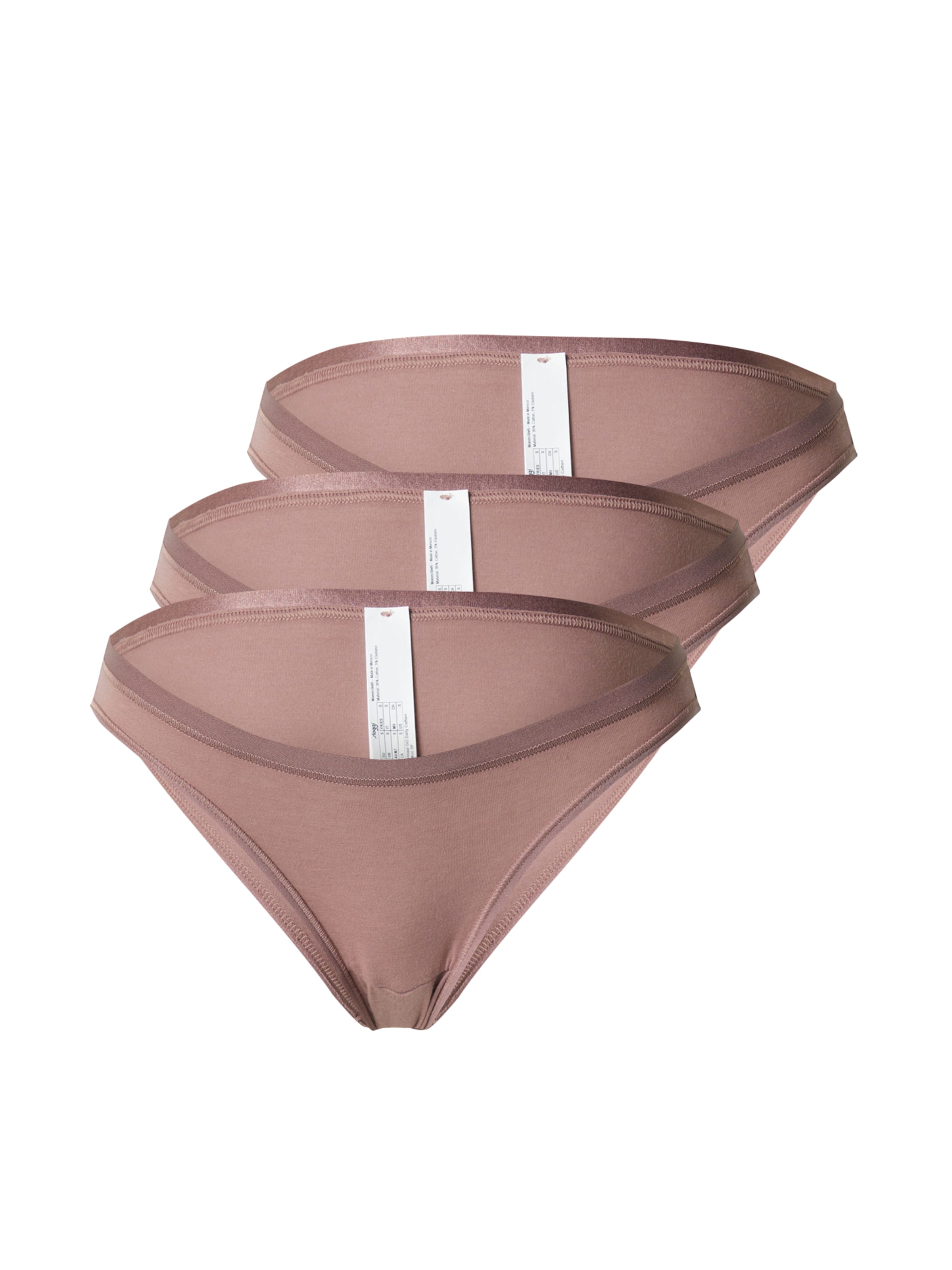 SLOGGI Σλιπ &#x27;GO&#x27; σε καφέ: μπροστά