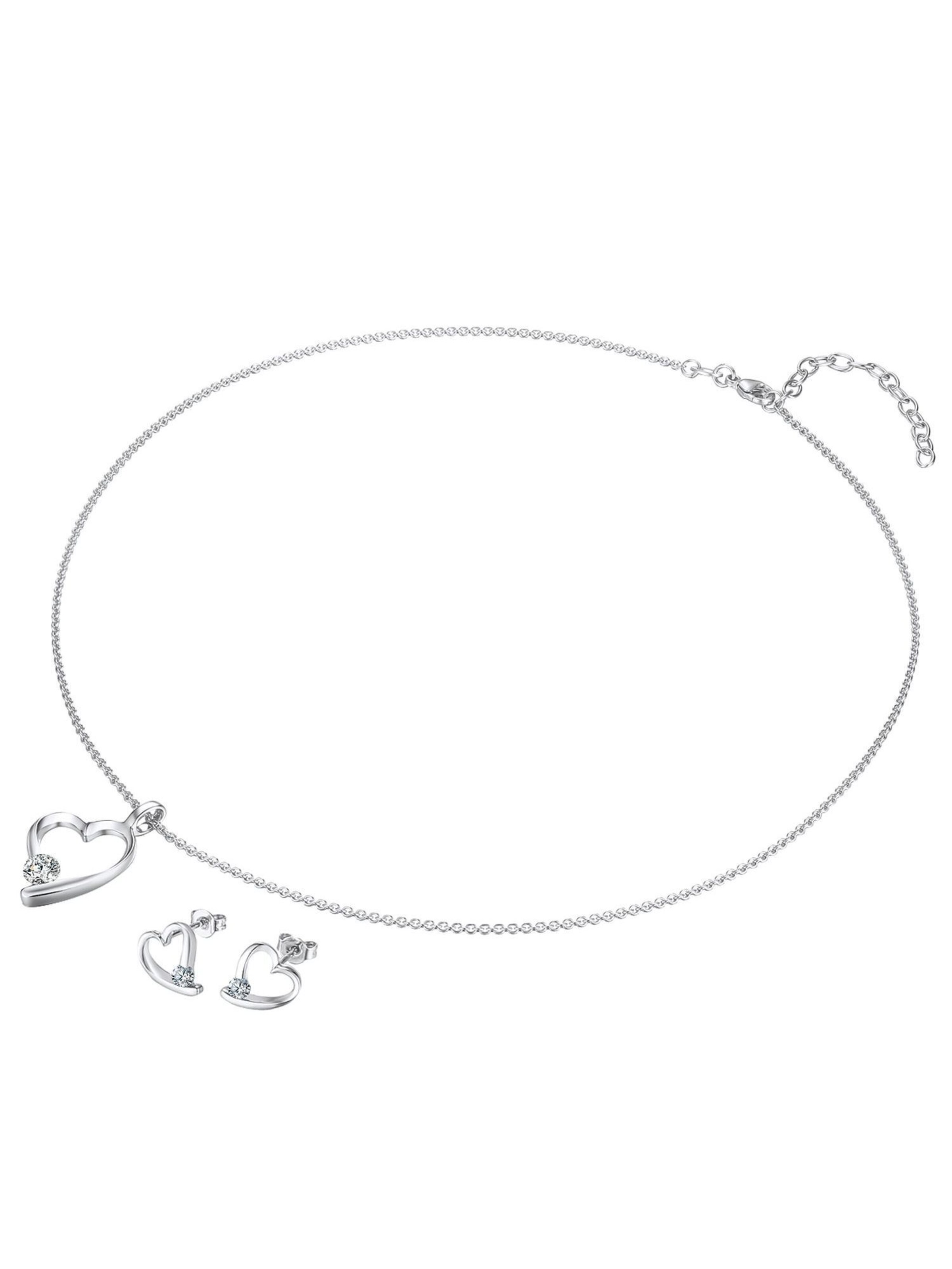 Set di gioielli di Lulu & Jane in argento: frontale