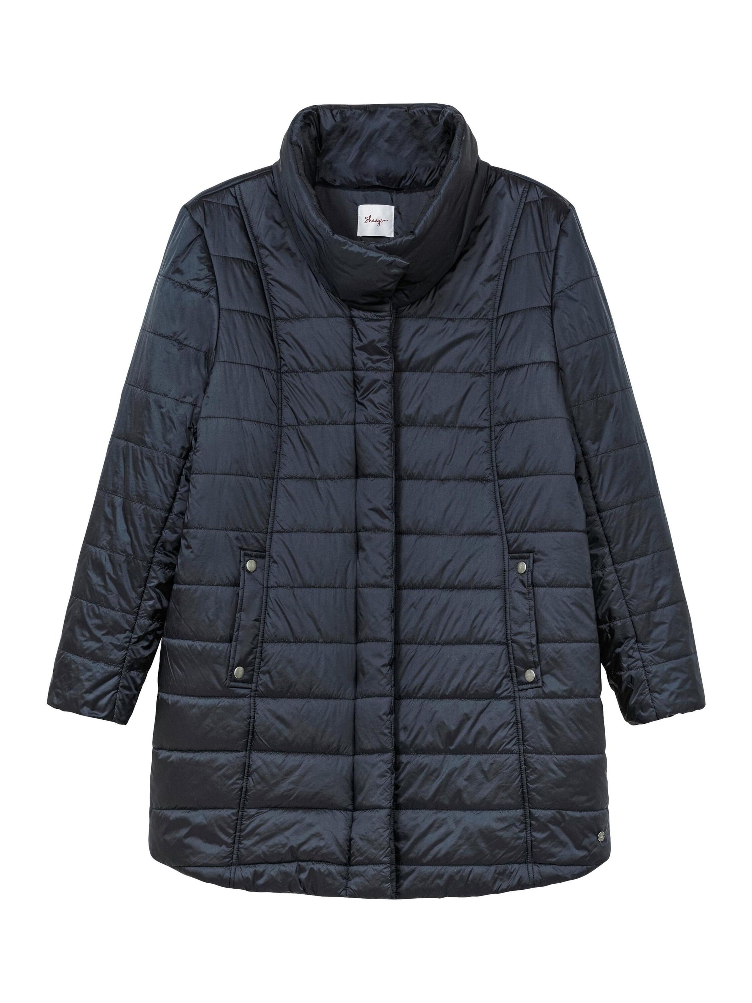 SHEEGO Zimná bunda - Modrá: predná strana