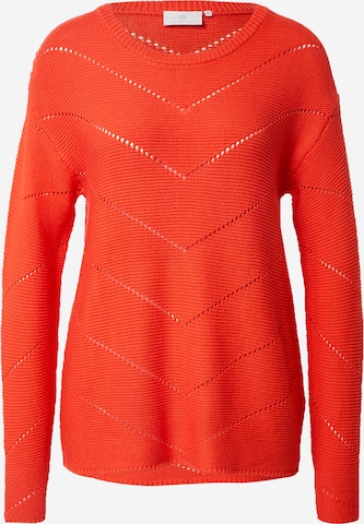 Kaffe Sweater 'Mari' in Red: front