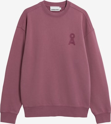 ARMEDANGELS Свитшот 'ICONIC' в Красный: спереди