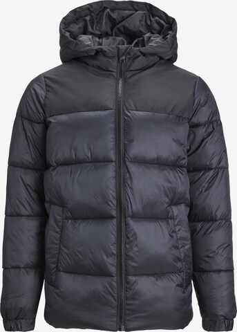 Jack & Jones Junior Winterjas 'Toby' in Grijs: voorkant