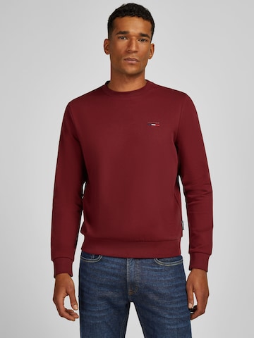 Sweat-shirt HECHTER PARIS en rouge : devant