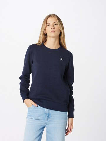 Champion Authentic Athletic Apparel Sweatshirt i blå: framsida