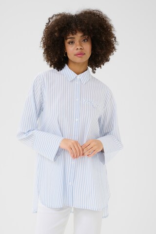 CULTURE Blouse 'Beha' in Blue: front
