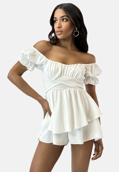 Elara Jumpsuit in weiß, Produktansicht