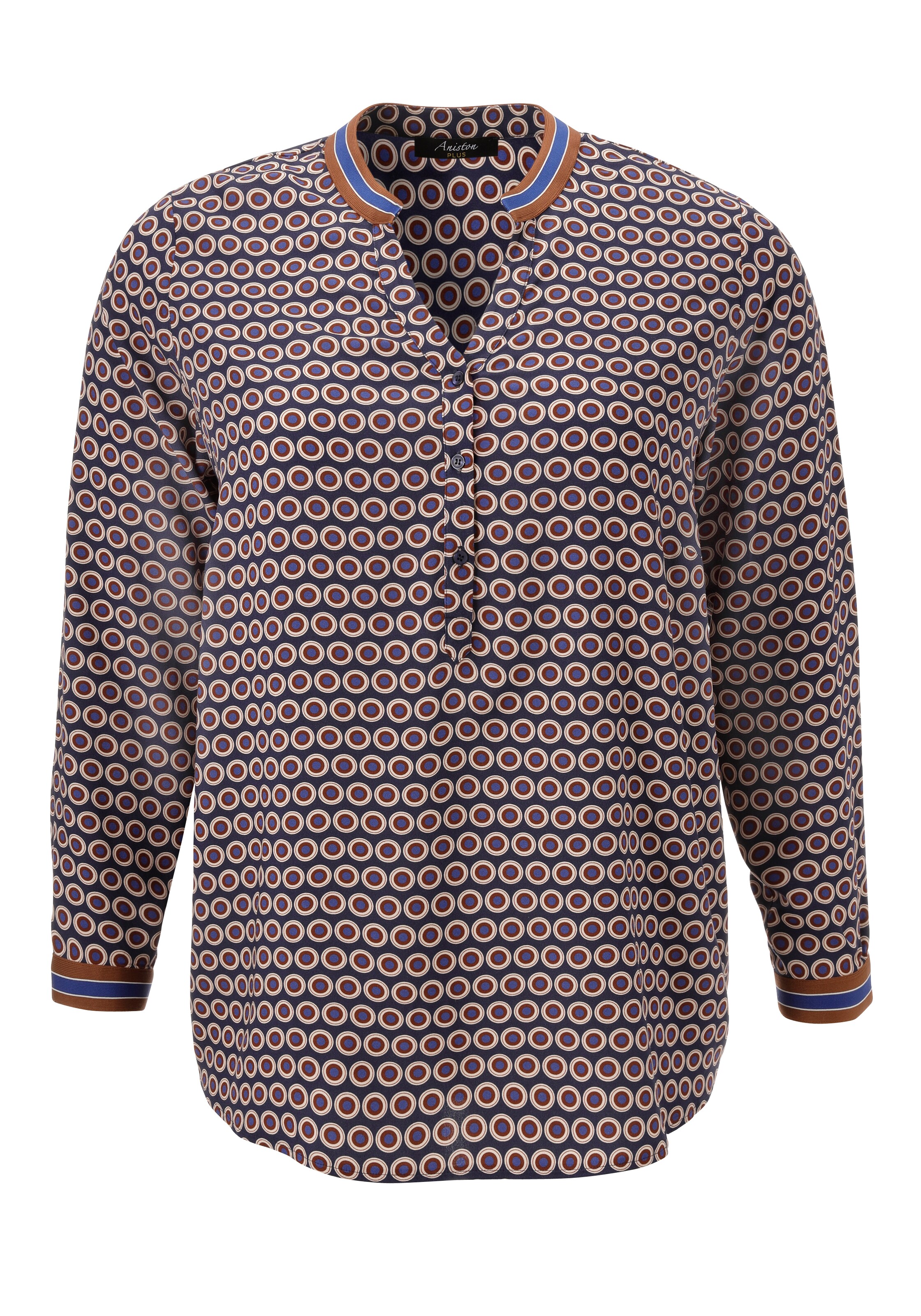 Aniston Blouse in Blue: front