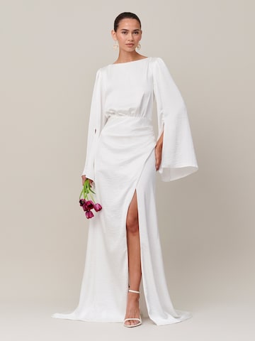 Sável Evening dress 'Hallie' in White