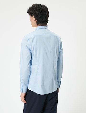 Koton Regular fit Button Up Shirt in Blue