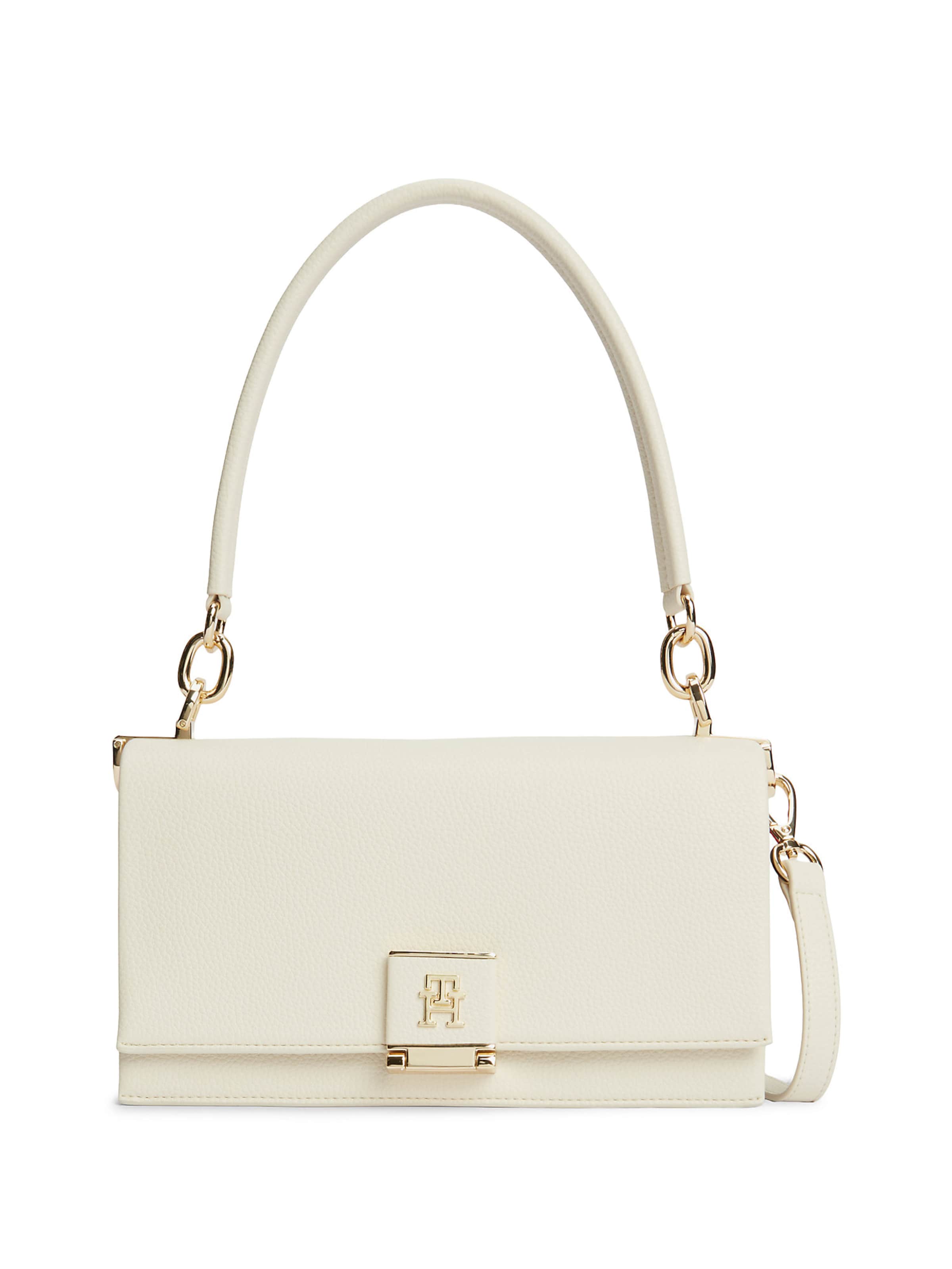 TOMMY HILFIGER Crossbody Bag in Beige: front