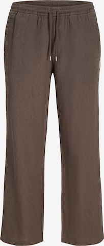 JACK & JONES - Pierna ancha Pantalón en marrón: frente