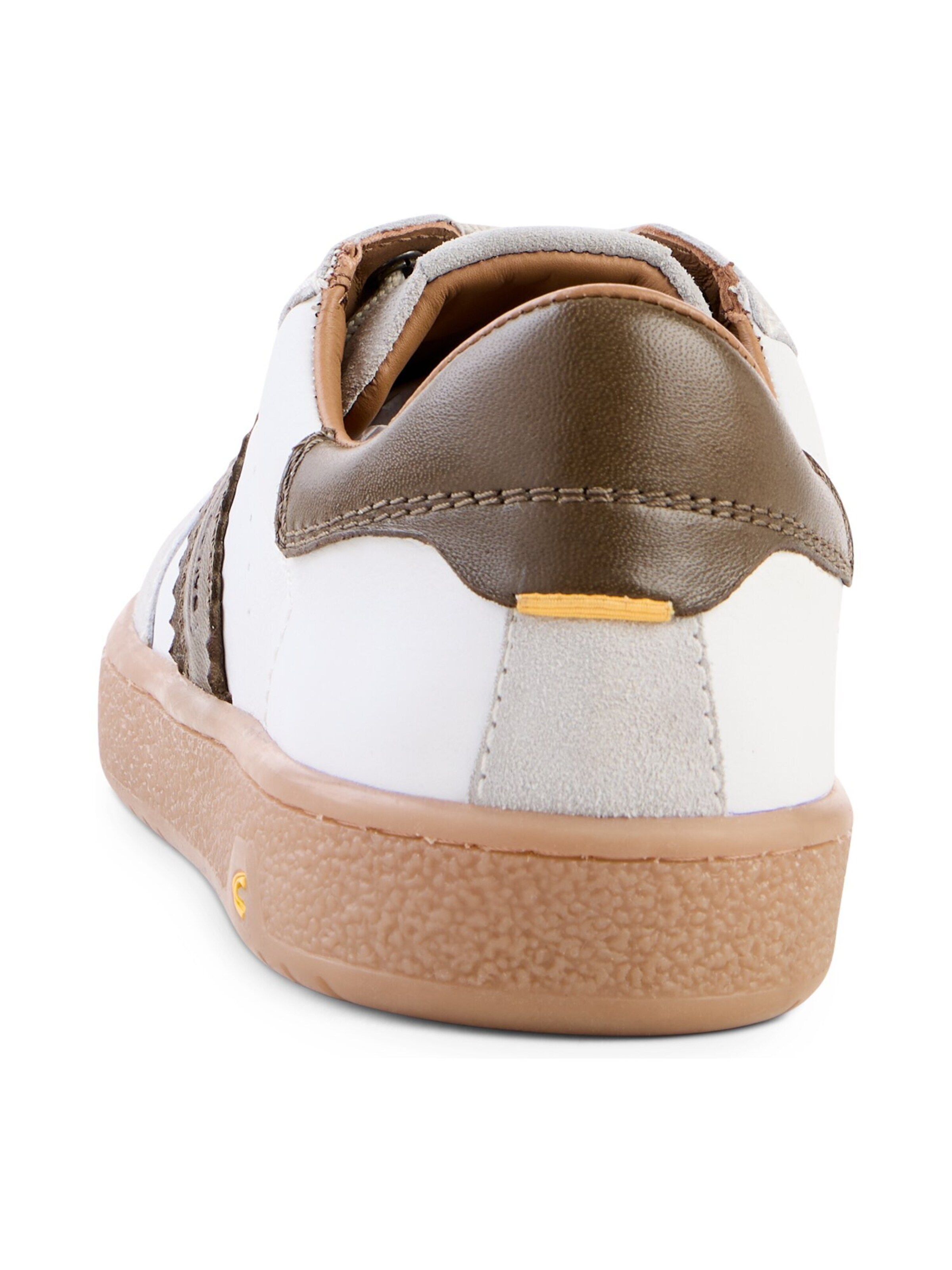 CAMEL ACTIVE Sneaker mit farbigen Designelementen in Weiß