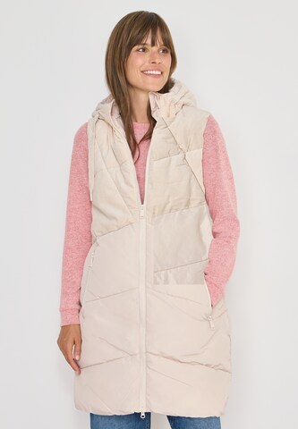 CECIL Weste in Beige: Vorderseite