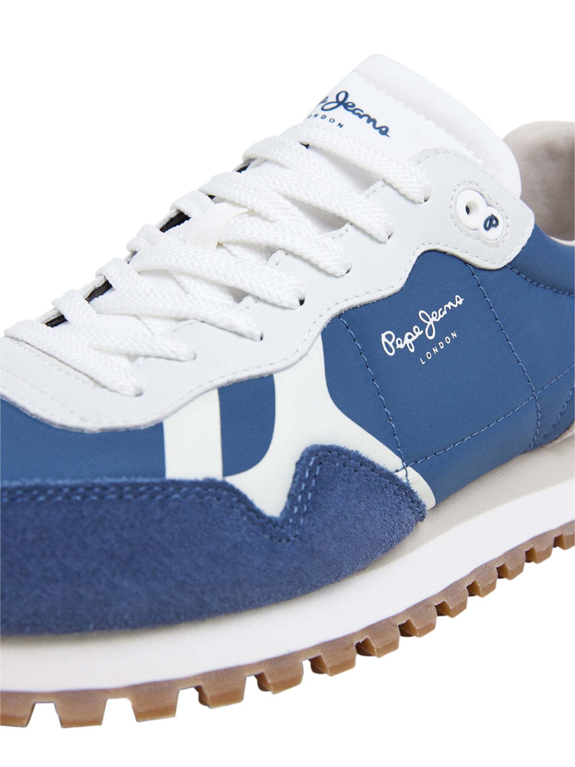 Pepe Jeans Sneaker  'Brit-On Master' in Blau