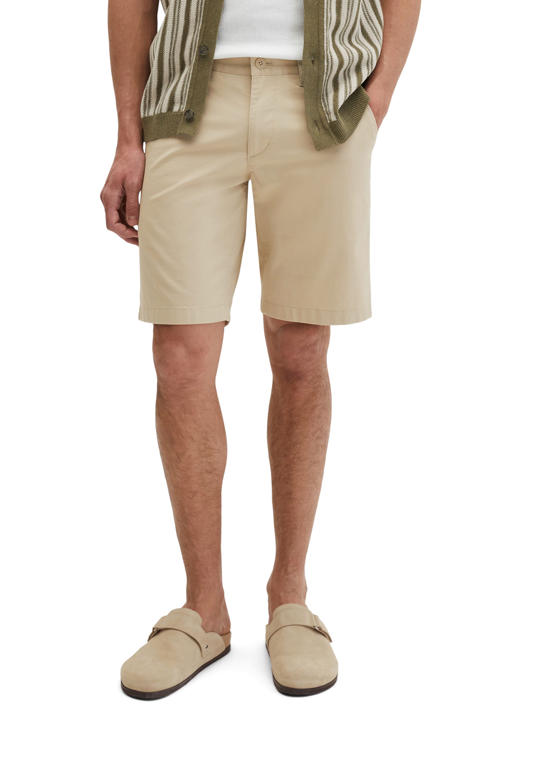 Marc O'Polo Regular Hose in Beige: Vorderseite
