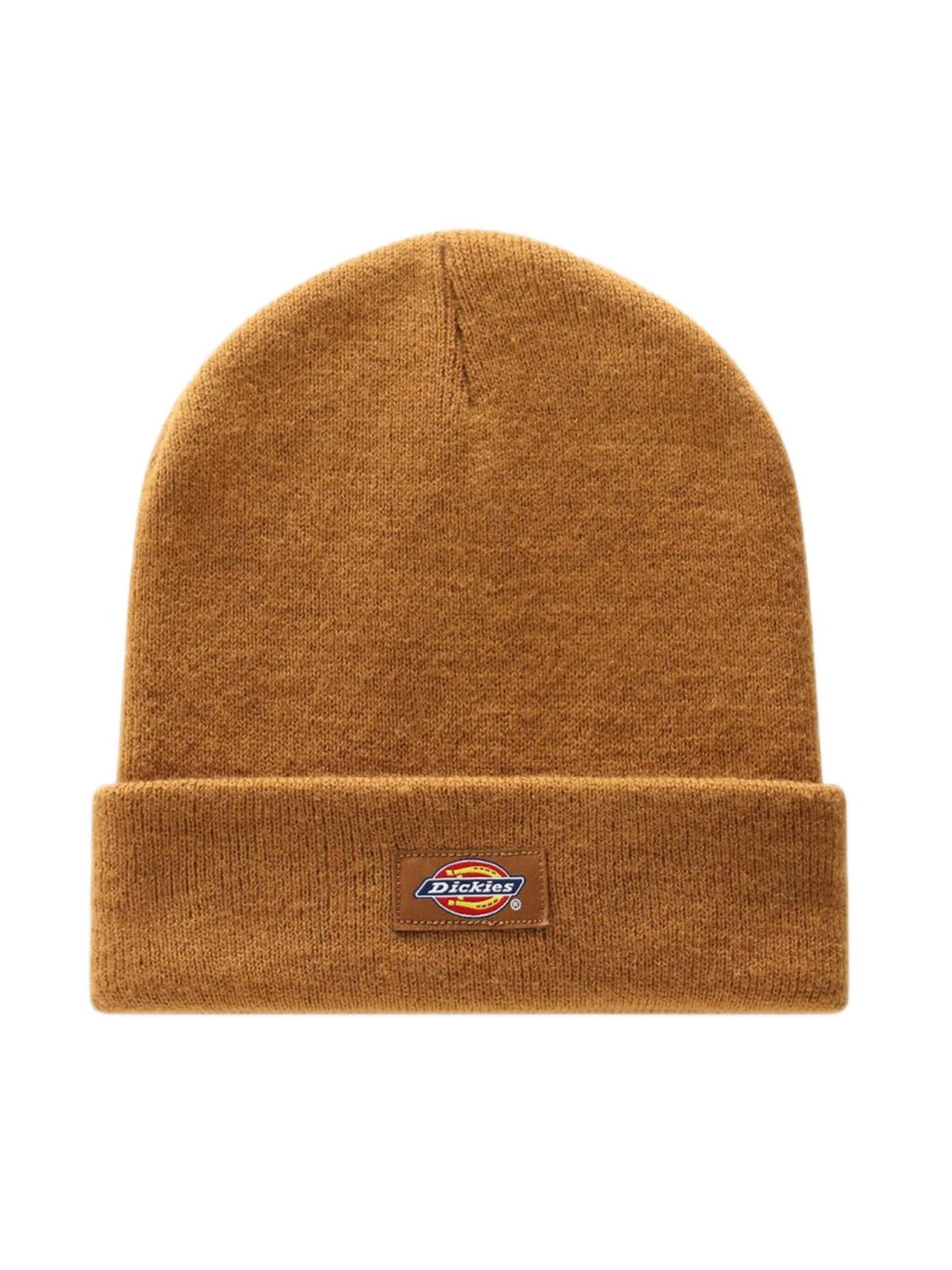 DICKIES Hue 'Gisland Beanie Brown Duck' i brun: forside