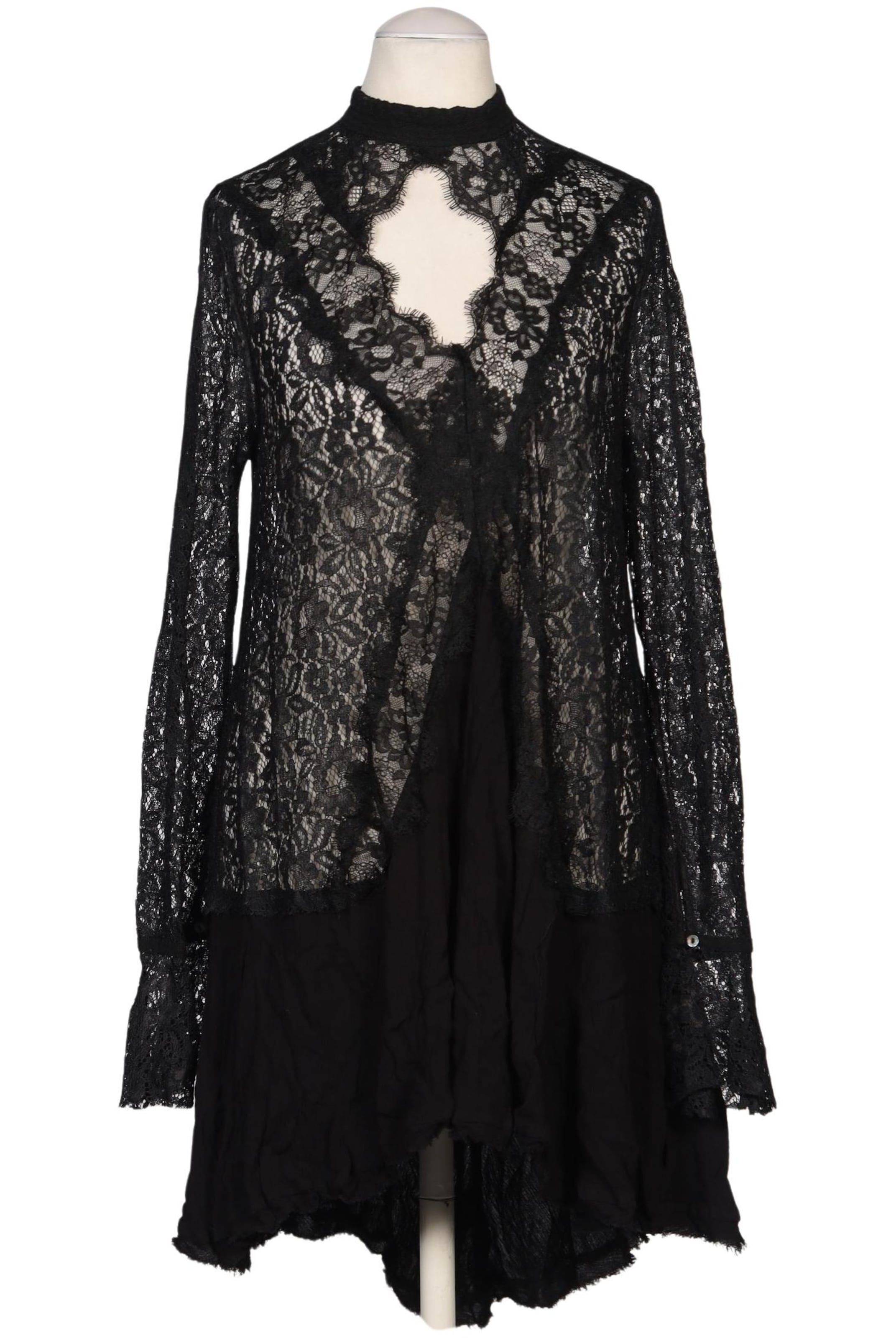 Free People Kleid XS in Schwarz: Vorderseite