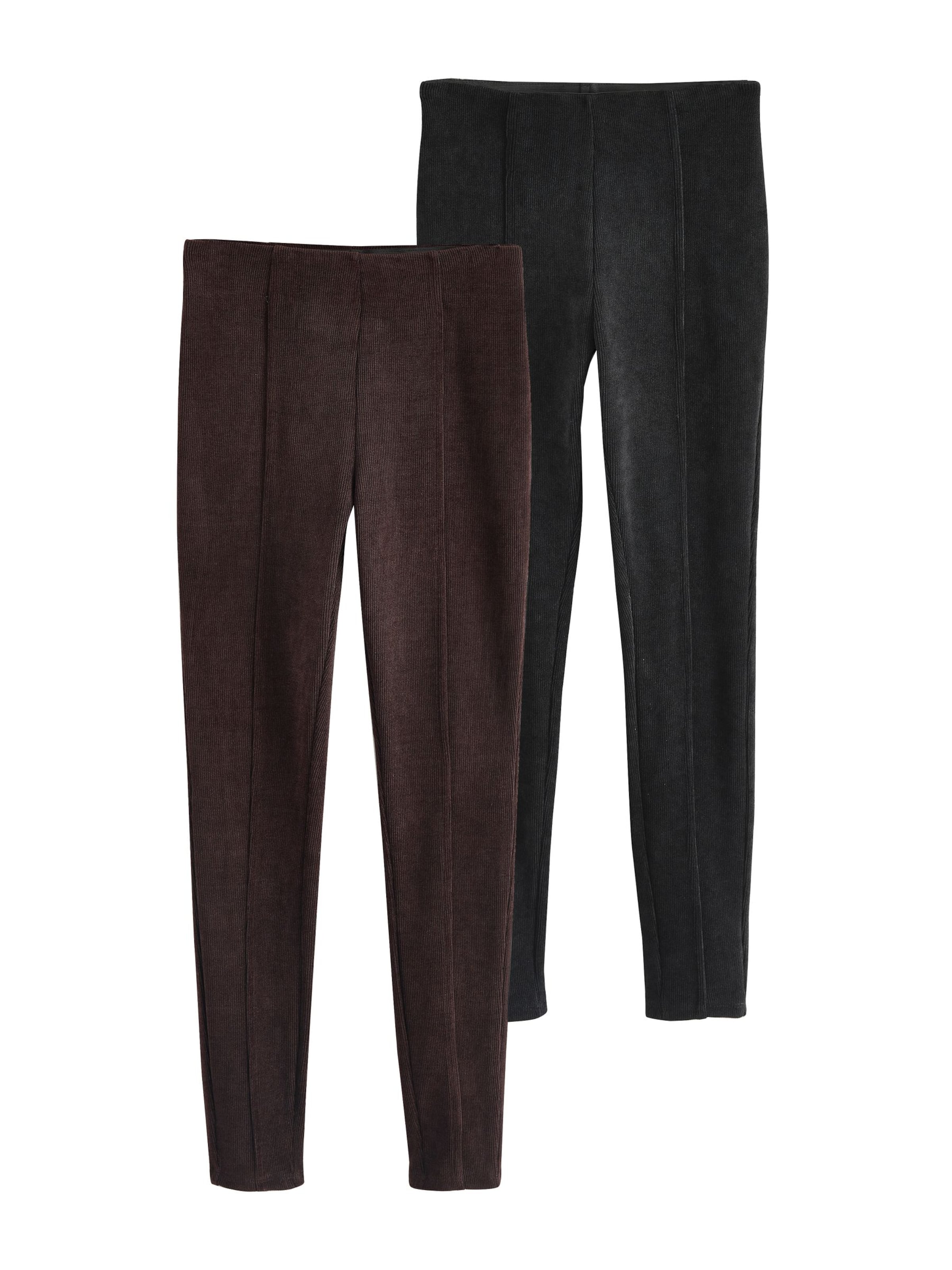 Skinny Leggings de la Next pe maro: față