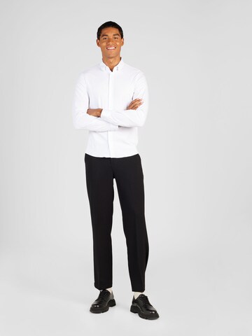 Casual Friday Regular fit Skjorta 'Arthur' i vit