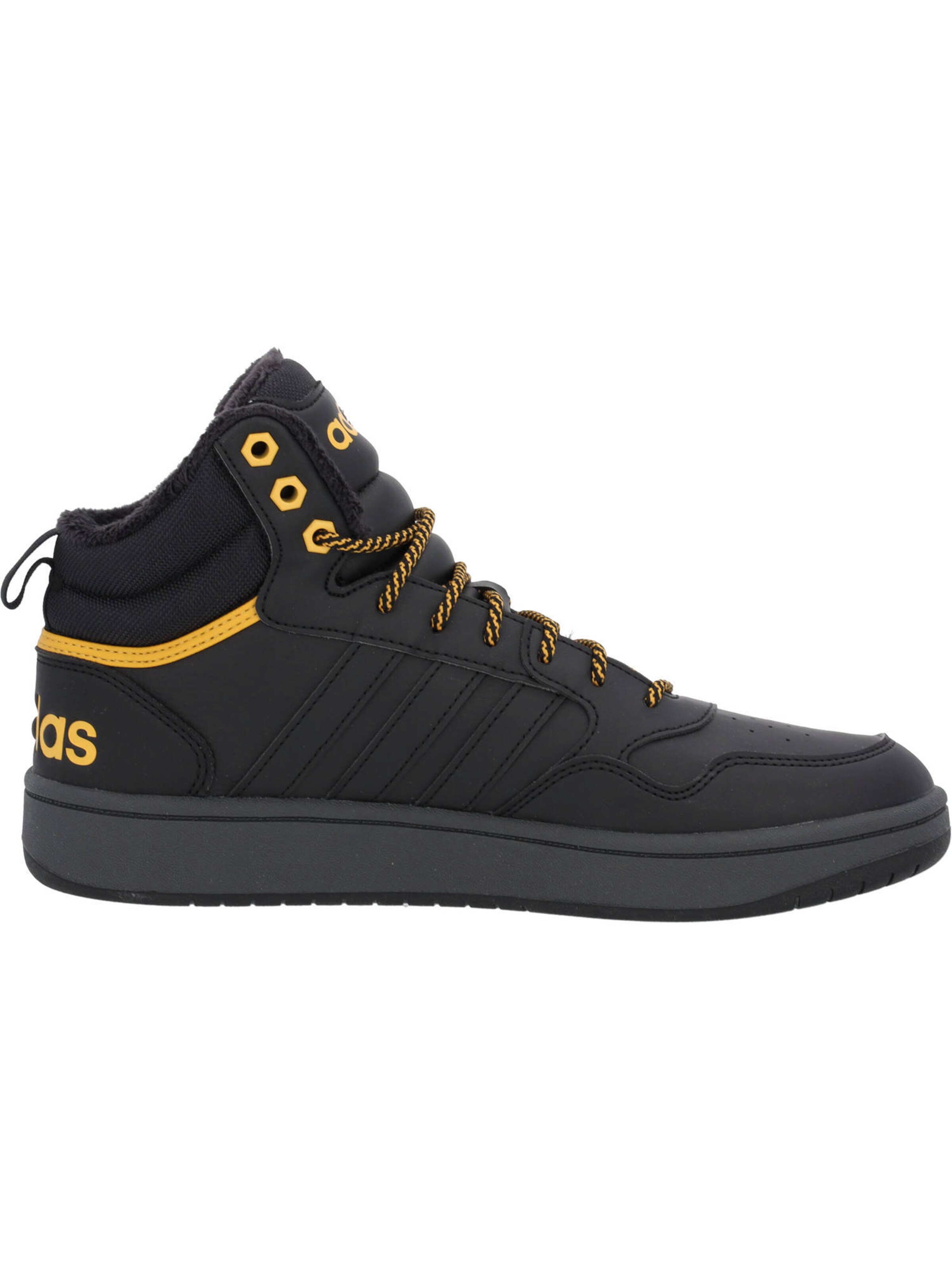 Baskets hautes 'Hoops 3.0' ADIDAS ORIGINALS en noir