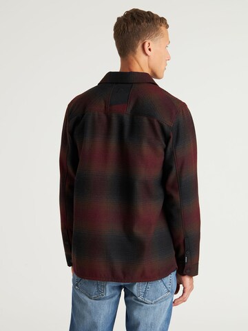 CHASIN' Regular Fit Hemd 'Axel Mick' in Rot