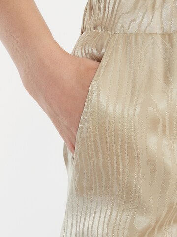 Ana Alcazar Regular Broek 'Zarosi' in Goud