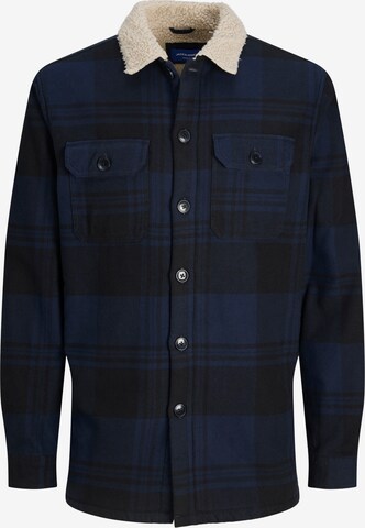 Veste mi-saison 'William' Jack & Jones Plus en bleu : devant