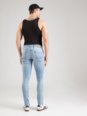 Slimfit Jeans 'Anbass' di REPLAY in blu