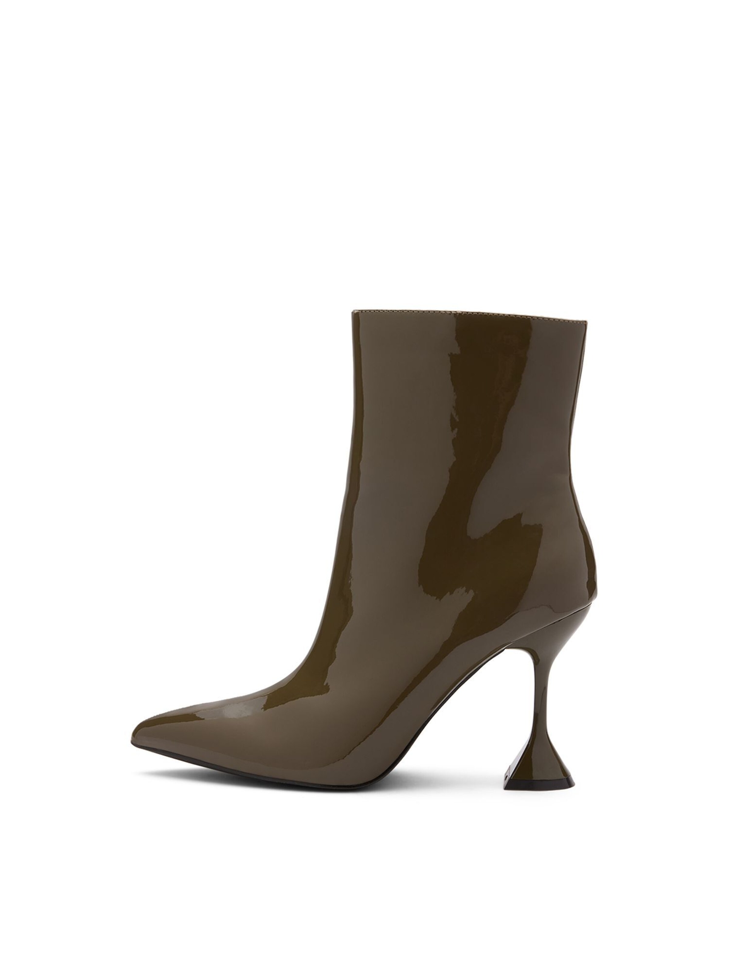 SACHA Stiefelette in dunkelgrün, Produktansicht