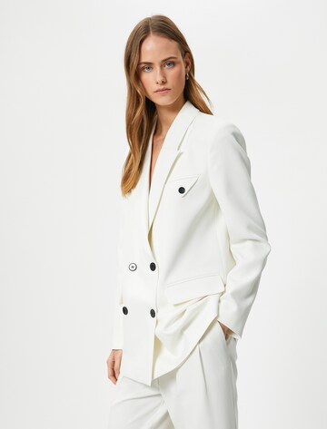 Koton Blazer in White: front