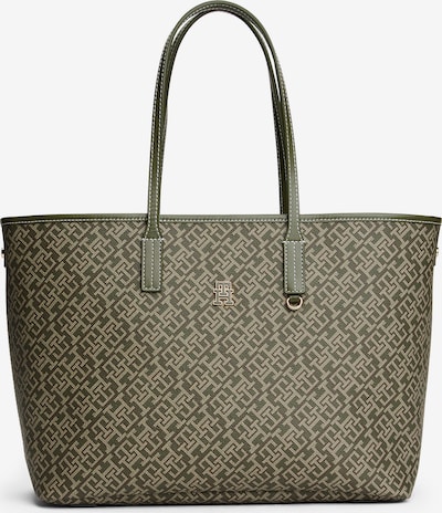 TOMMY HILFIGER "Shopper" tipa soma, krāsa - zaļš / olīvzaļš, Preces skats