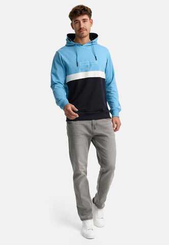 Sweat-shirt ' Magnus ' INDICODE JEANS en bleu