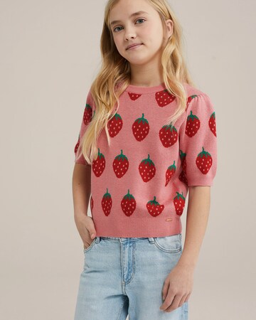 Pullover di WE Fashion in rosa: frontale