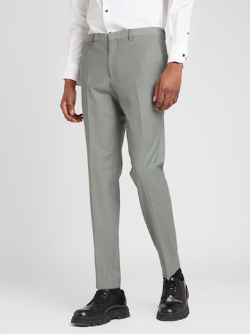 HUGO Slim fit Suit 'Arti Hesten' in Grey