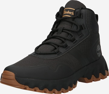 TIMBERLAND Lace-up boots 'Edge' in Black: front