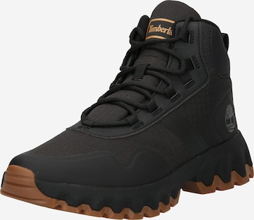 Boots stringati 'Edge' di TIMBERLAND in nero: frontale