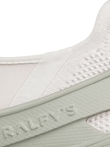 RALFY'S Classic Flats 'N1 Combo' in White