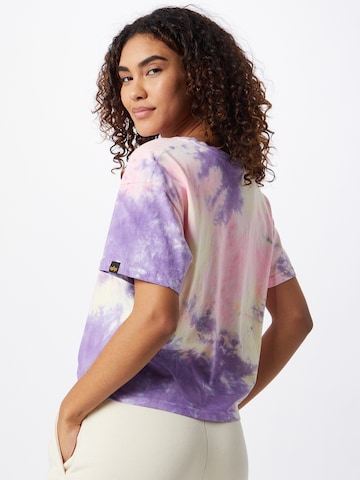 ALPHA INDUSTRIES T-Shirt in Lila