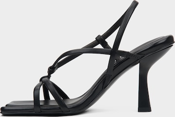 Estro - Sandalias '2238-2' en negro: frente