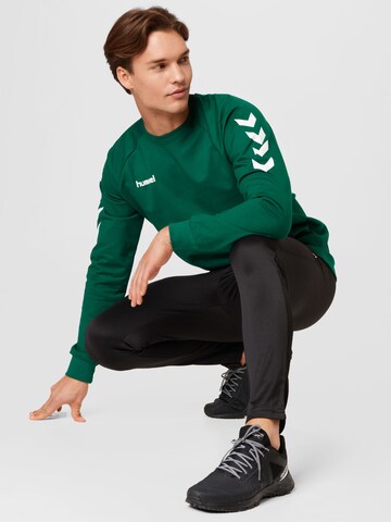 Hummel - Sweatshirt de desporto em verde