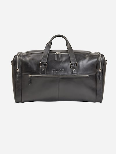 NEGOTIA Leather Weekender 'Alpha' in Black, Item view