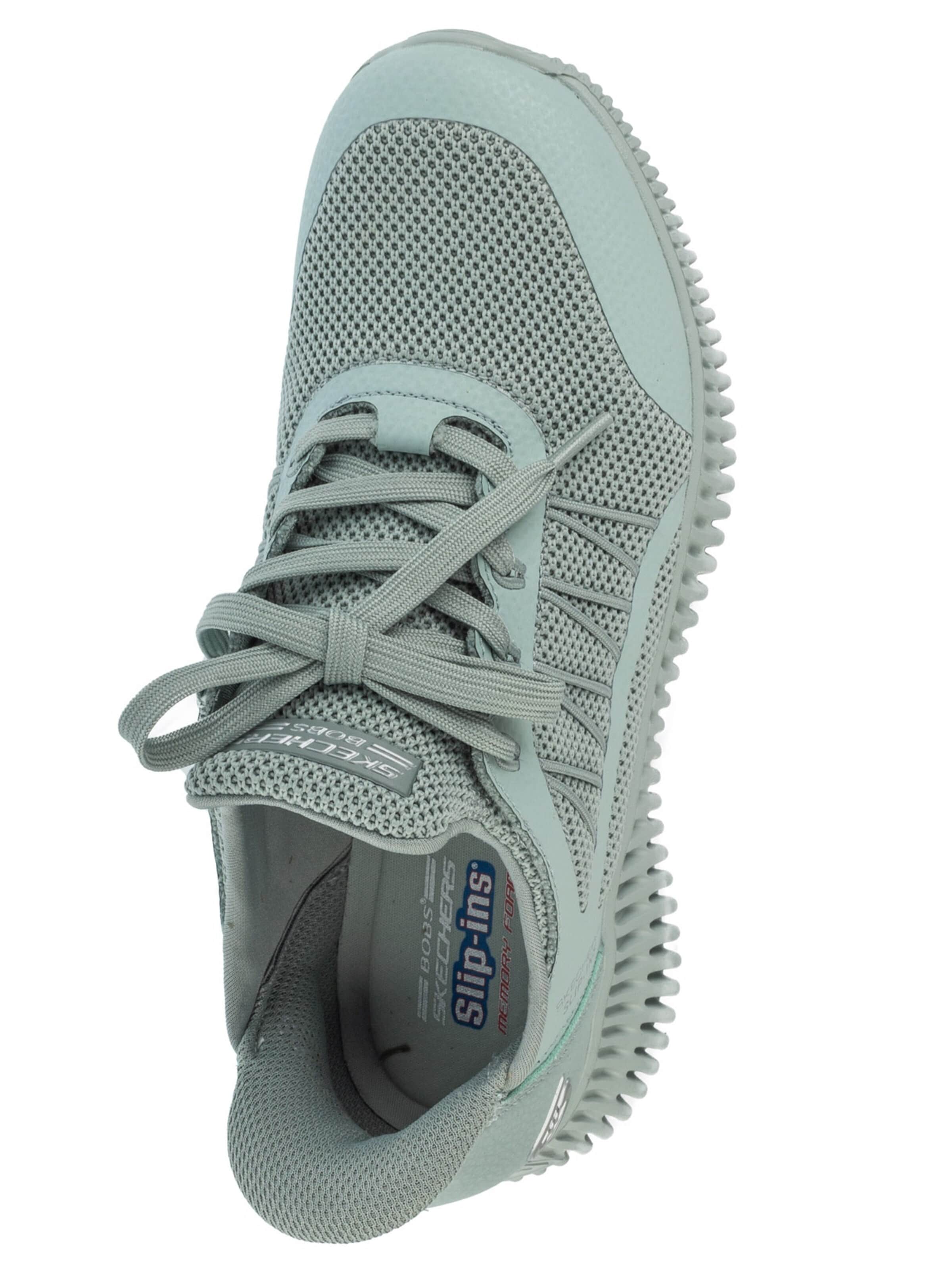 SKECHERS Sneakers laag 'Bobs Geo Lite - Divine Pace' in Groen