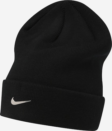 Nike Sportswear Mütze 'Peak' in Schwarz: predná strana