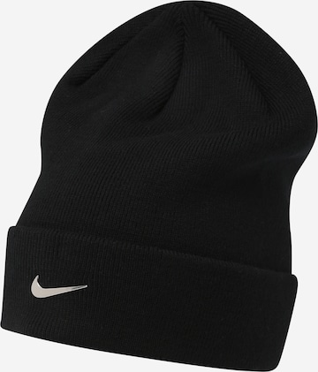 Nike SportswearKapa 'Peak' - crna boja: prednji dio