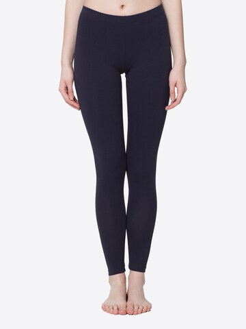 celodoro Slim fit Leggings 'Stretchy' in Blue: front